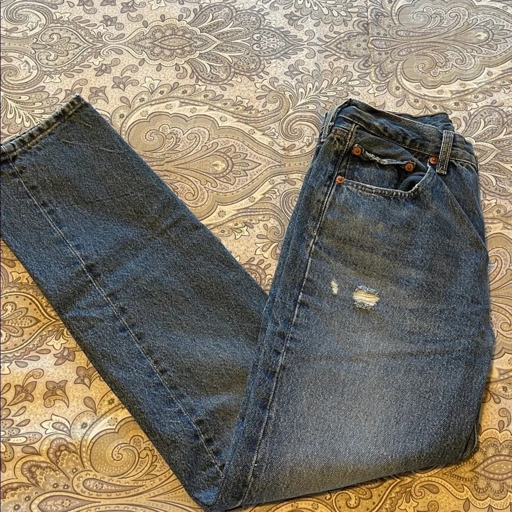 Levi's Classic Blue Denim Jeans
